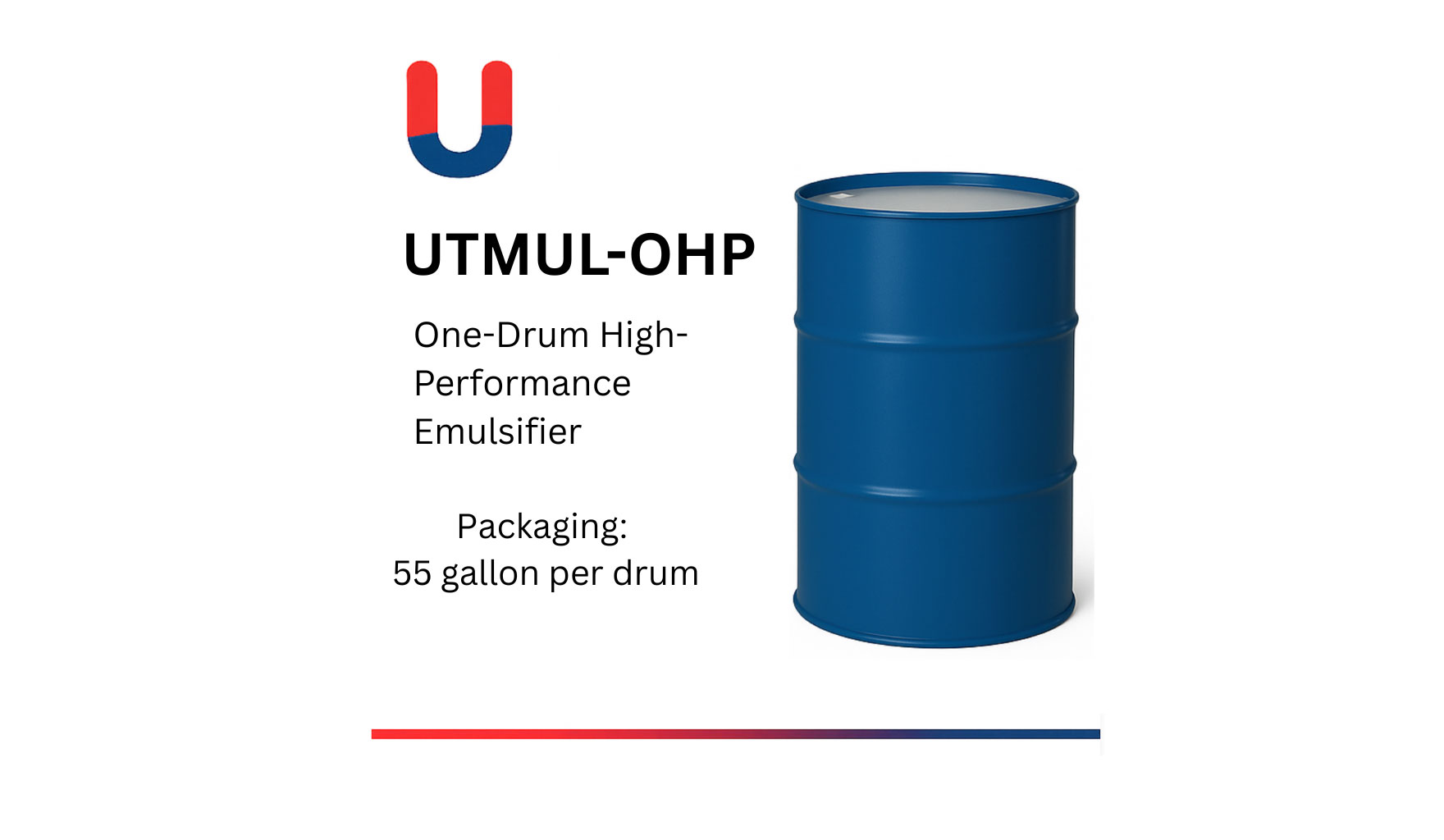 UTMUL-OHP, High-Performance One-Drum Emulsifier