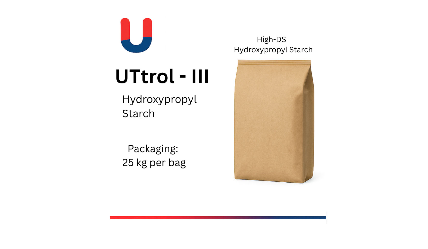 UTtrol-Ⅲ—— Hydroxypropyl Starch