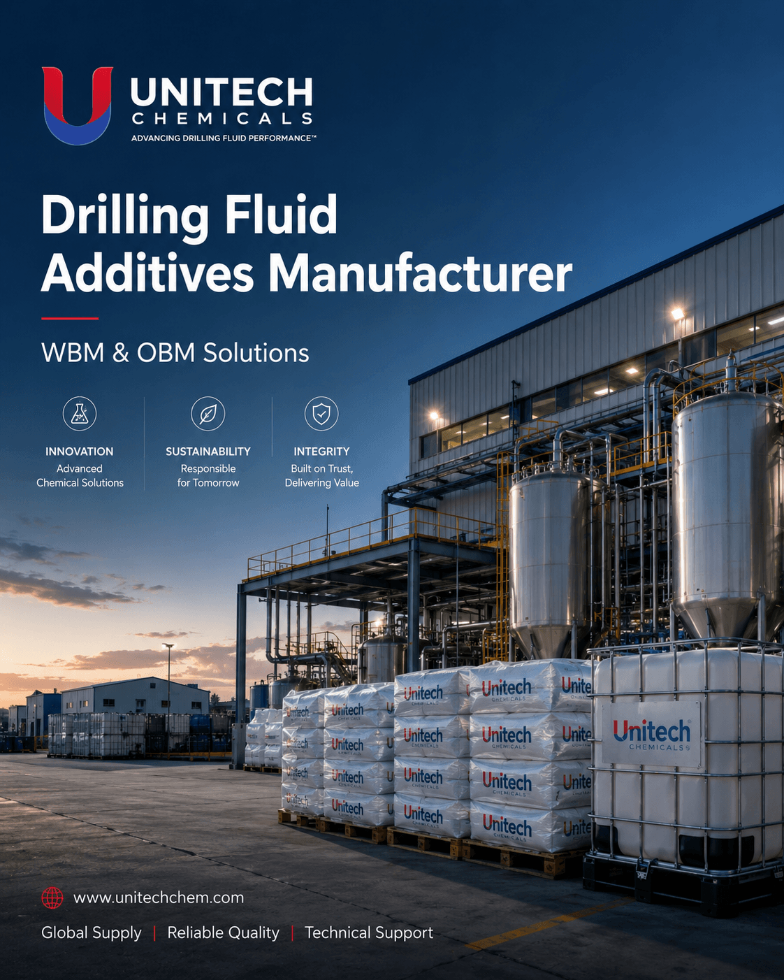 unitech-wbm-obm-drilling-fluid-additives