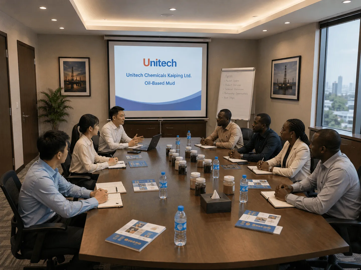 unitech drilling fluid additives client meeting